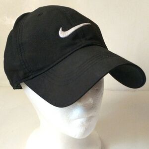 Nike Black and White Logo Men's Cap
